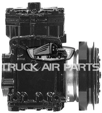 03-3035E MEI Truck Air CCI Compressor W/ 1 Grv Clutch