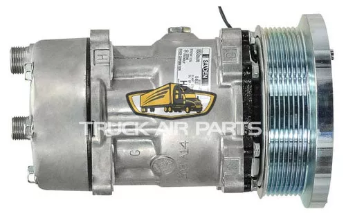 03-3407 MEI Truck Air A/C Compressor, R134A