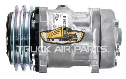 03-3719 MEI Truck Air Sanden Flex Compressor R134A, 24V
