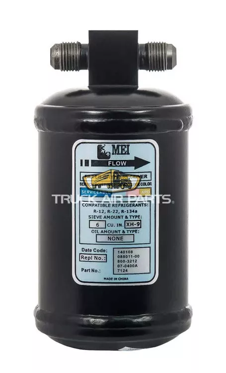 07-0400A MEI Truck Air A/C Receiver Drier - OEM/Joh