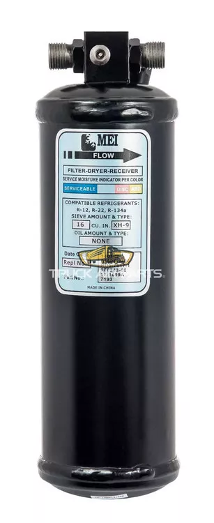 07-1609A MEI Truck Air A/C Receiver Drier - OEM/Wes