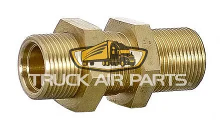 08-8072 MEI Truck Air Bulkhead Fitting #12X#12