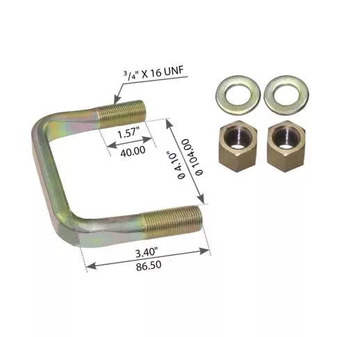 1611934000 Threaded U-Bolt