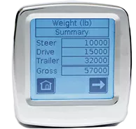 202-DDG-02 Right Weigh E-Z Weigh Interior In-Dash Digital Load Scale Dual Input