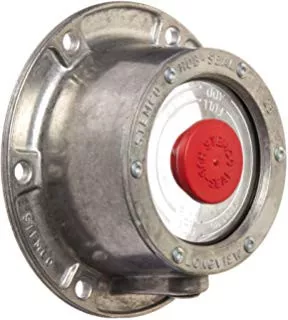 303-4009 Stemco Aluminum Hub Cap With Pipe Plug
