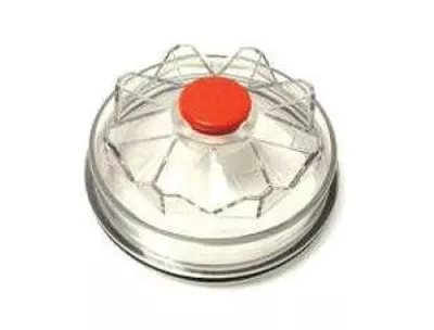 340-4975 Stemco Clear Poly-Carbonate Hub Cap