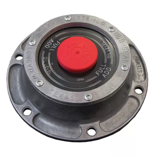 343-4095 Stemco Hub Cap W/ Pipe Plug