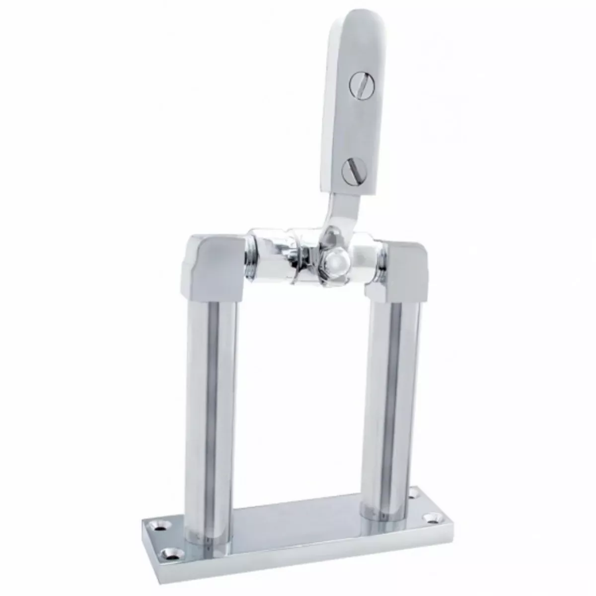 4" Chrome Air Horn Valve Lever With Stand Set 46106 UP