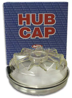 640-0003 Stemco Hub "O" Hub Cap Clear View