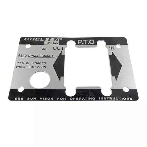 68-P-28 Chelsea Name Plate