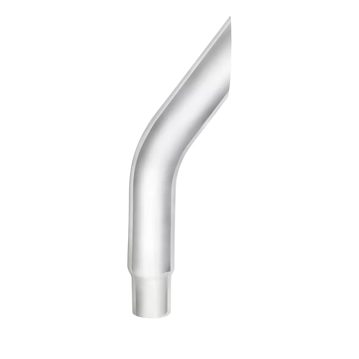 7" Bull Reduce To 5" OD Bottom Stack Exhaust - 48" L