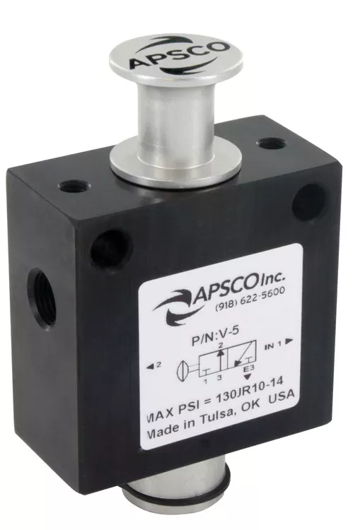 Apsco V5 Single Spool 2 Position 3 Way Valve