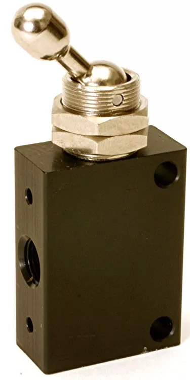 Apsco VTS2 4 Way 2 Position Toggle Valve 5/8" Bulkhead