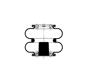 AS-4504 Triangle Contitech Air Spring Bag
