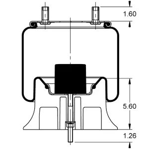 AS-8568 Triangle Contitech Air Spring Bag
