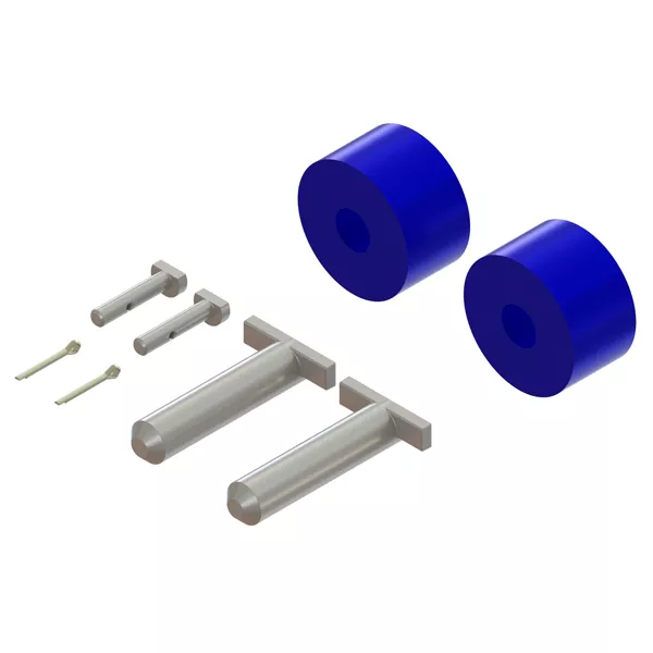ATRO Polyurethane FONTAINE 5th Wheel Pins & Bushings Kit (AWB brackets)