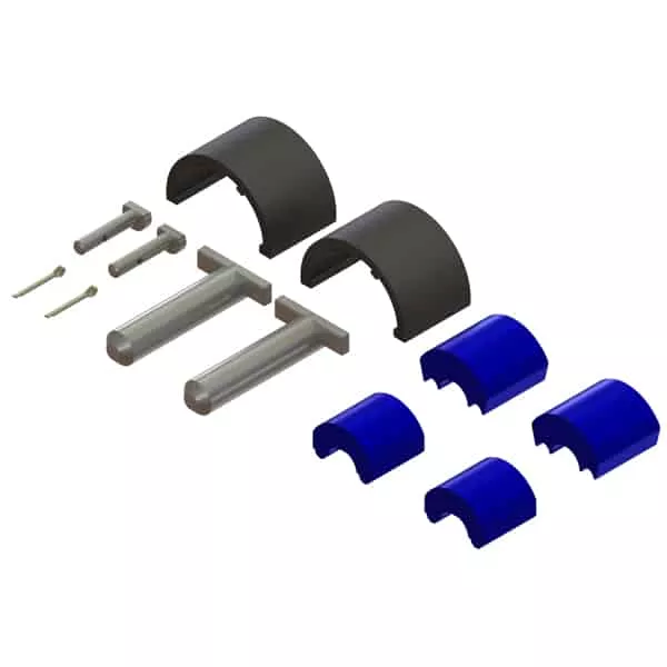 ATRO Polyurethane FONTAINE 5th Wheel Pins & Bushings Kit (NWB, LWB, ATB brackets)