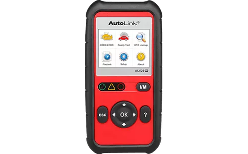 Autel AL529HD - Heavy Duty OBD2 Code Reader & Emission Tester with Live Data, AutoVIN, and One-Click Readiness for All Vehicles