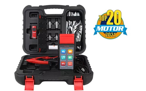 Autel BT608 - MaxiBAS BT608 Battery & Electrical System Tester with Advanced Diagnostics, 5.5" Touchscreen, 32GB, Wi-Fi, Bluetooth, and Thermal Printer