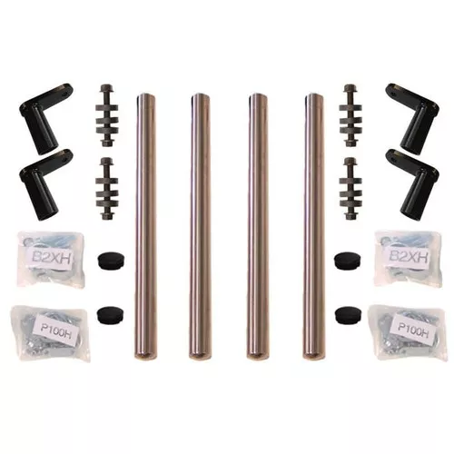 B100BTSA Minimizer Stainless Bolt On Fender Bracket Kit
