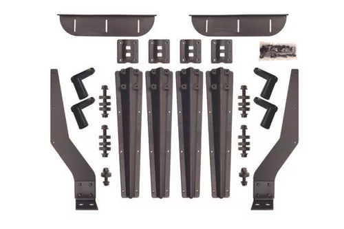 B4578BTPA Minimizer Bolt On Fender Bracket Kit Black Plastic