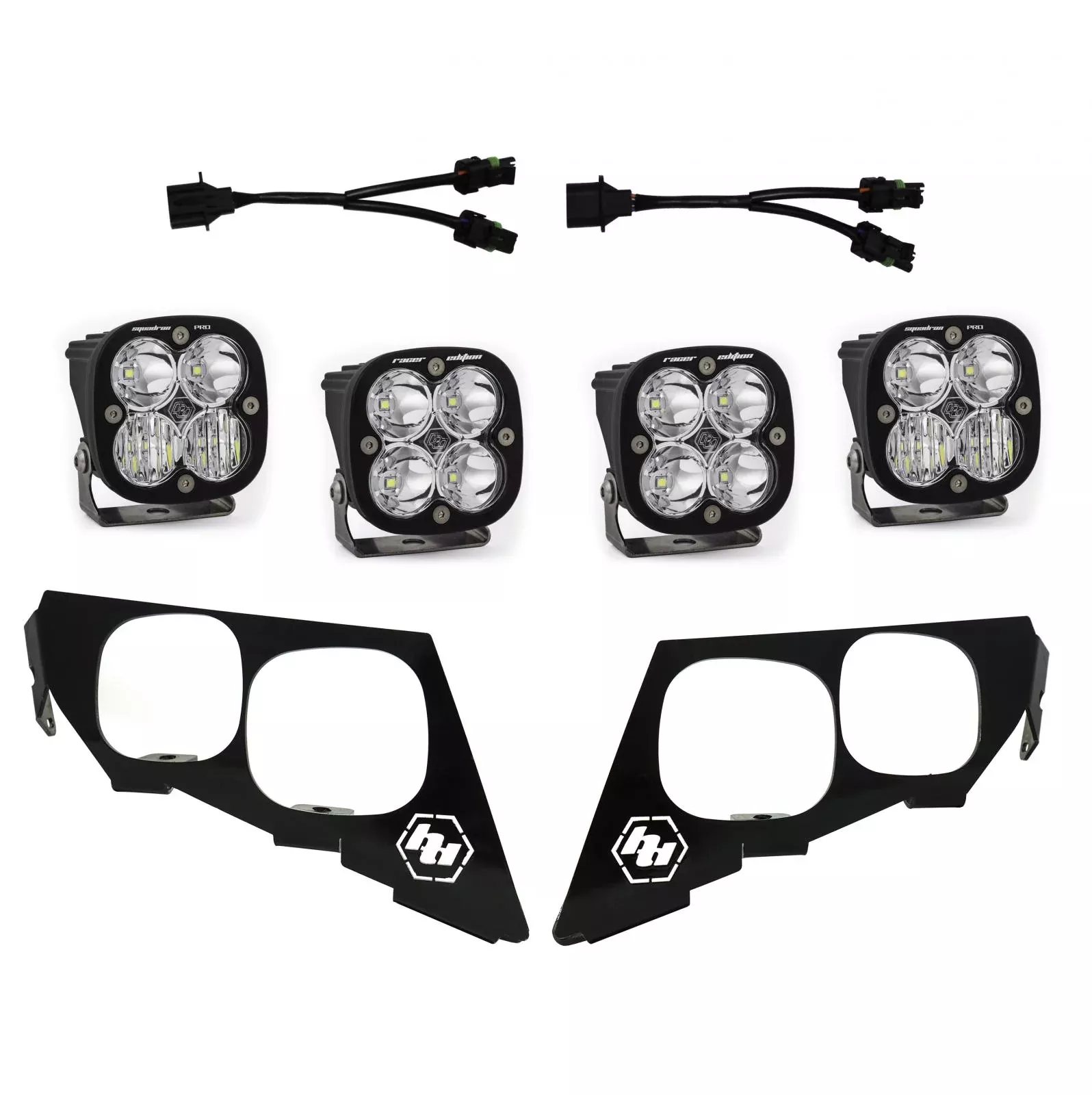Baja Designs | Headlight Adapter | Textron Wildcat XX 2018 Headlight Kit Unlimited Baja Designs | 447096