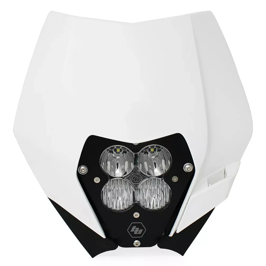 Baja Designs | Headlight Kit | KTM Headlight Kit DC 08-13 W/Headlight Shell White XL Pro Series Baja Designs | 507061