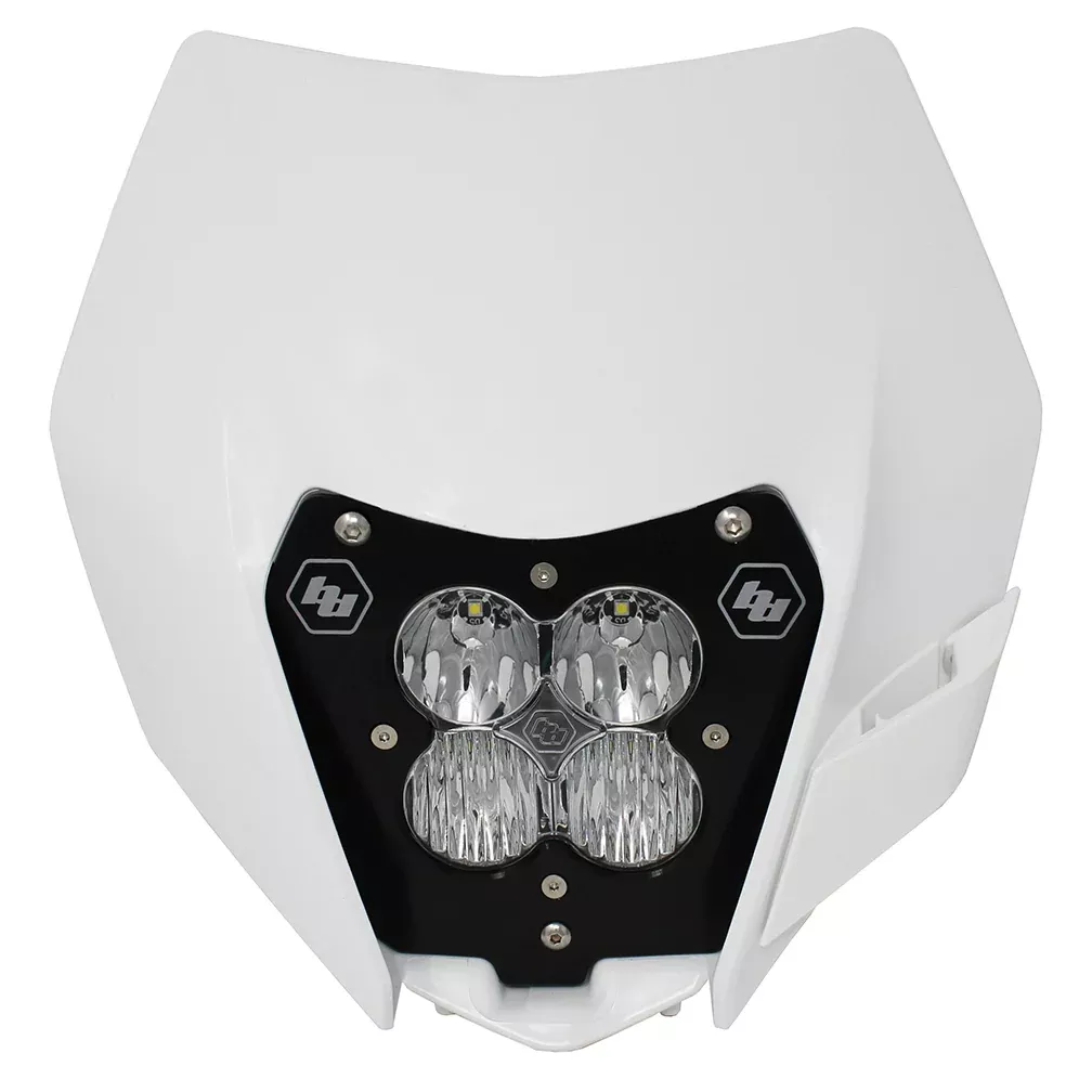 Baja Designs | Headlight Kit | KTM Headlight Kit DC 14-On W/Headlight Shell White XL Pro Series Baja Designs | 507091