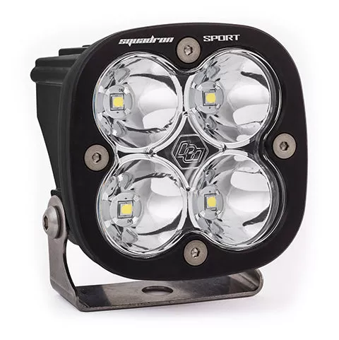 Baja Designs | LED Light Kit | LED Light Pod Spot Pattern Clear Black Squadron Sport Baja Designs | 550001