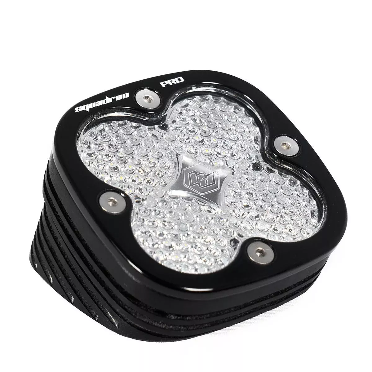 Baja Designs | LED Light Pods | Flush Mount LED Light Pod Angled Black Clear Lens Work/Scene Pattern Squadron Sport Baja Designs | 552006