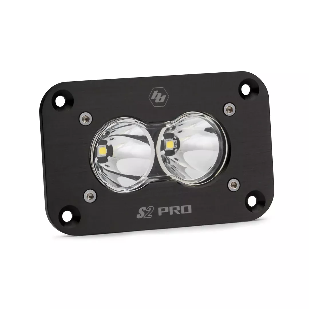 Baja Designs | LED Light Pods | LED Light Work/Scene Pattern Clear Black S2 Pro Baja Designs | 481001