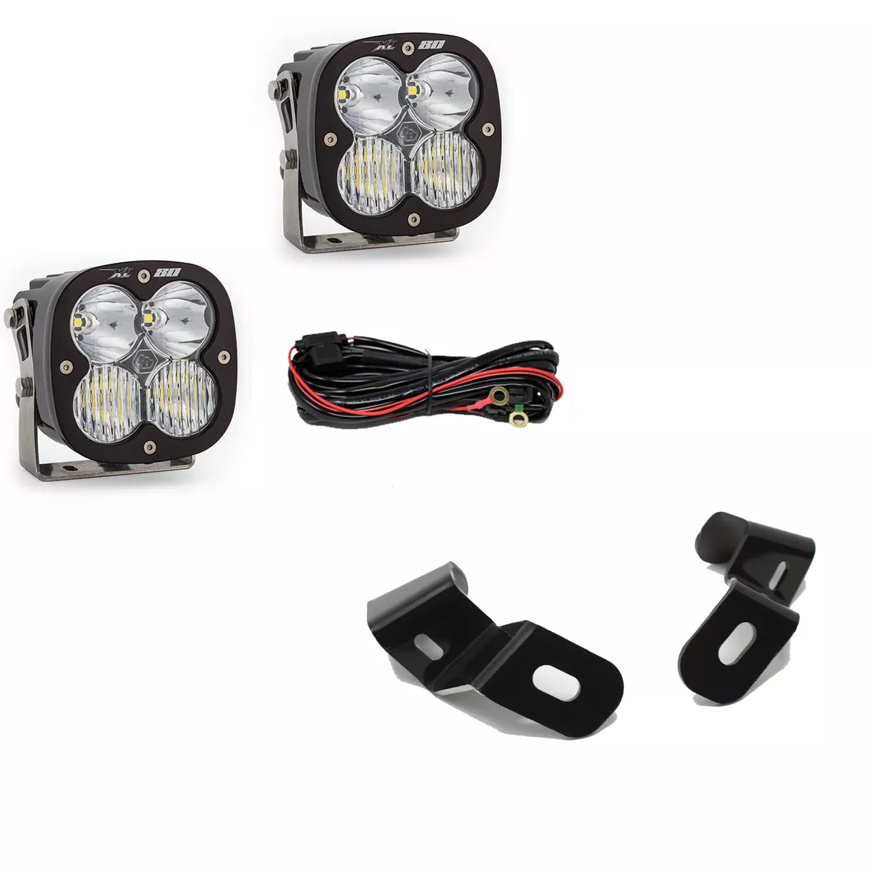 Baja Designs | A Pillar Light Mount | Dodge Ram LED Light Pods For Ram 2500/3500 19-On A-Pillar Kits XL Sport Driving Combo Baja Designs | 448036