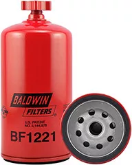 Baldwin Filters BF1221 Fuel/Water Separator Spin-on with Drain