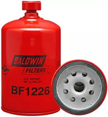 Baldwin Filters BF1226 Fuel/Water Separator Spin-on with Drain