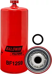 Baldwin Filters BF1259 Fuel/Water Separator Spin-on with Drain
