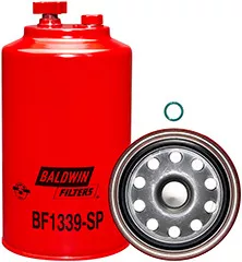 Baldwin Filters BF1339-SP FWS Spin-on with Drain and Sensor Port