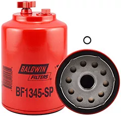 Baldwin Filters BF1345-SP FWS Spin-on with Drain and Sensor Port