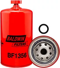 Baldwin Filters BF1356 Fuel/Water Separator Spin-on with Drain