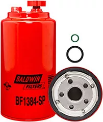 Baldwin Filters BF1384-SP Fuel/Water Separator Spin-on with Drain and Sensor Port