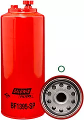 Baldwin Filters BF1395-SP Fuel/Water Separator Spin-on with Drain and Sensor Port