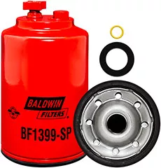 Baldwin Filters BF1399-SP Fuel/Water Separator Spin-on with Drain and Sensor Port