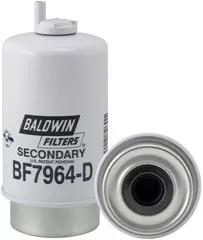 Baldwin Filters BF7964-D Secondary Fuel/Water Separator Element with Removable Drain