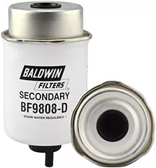 Baldwin Filters BF9808-D Secondary Fuel Element with Drain