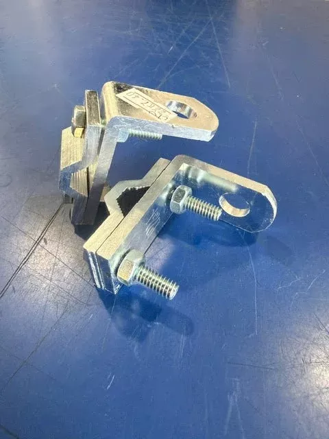 BRACKET ANTENNA ALUMINIUM SMALL X 2