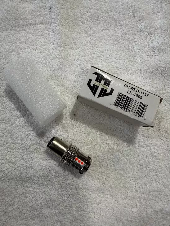 BULB JML 1157 STAR LED RED