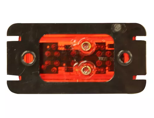 Buyers 5622103 2-1/2" Rectangular Marker Light 3 LED Red