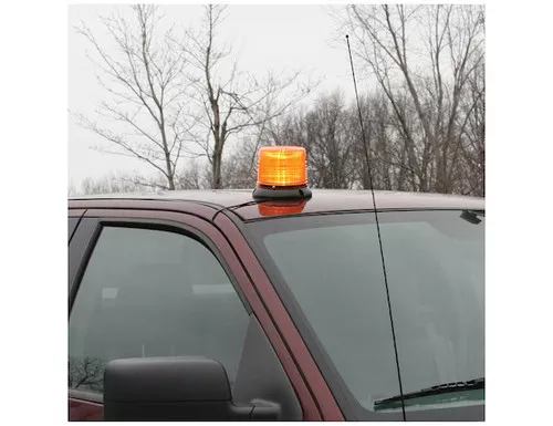 Buyers SL645ALP Amber 12-30 VDC Quad Flash LED Strobe Light Low Profile