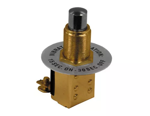 Buyers SW900 12 Volt Momentary Switch with Vibrator Label