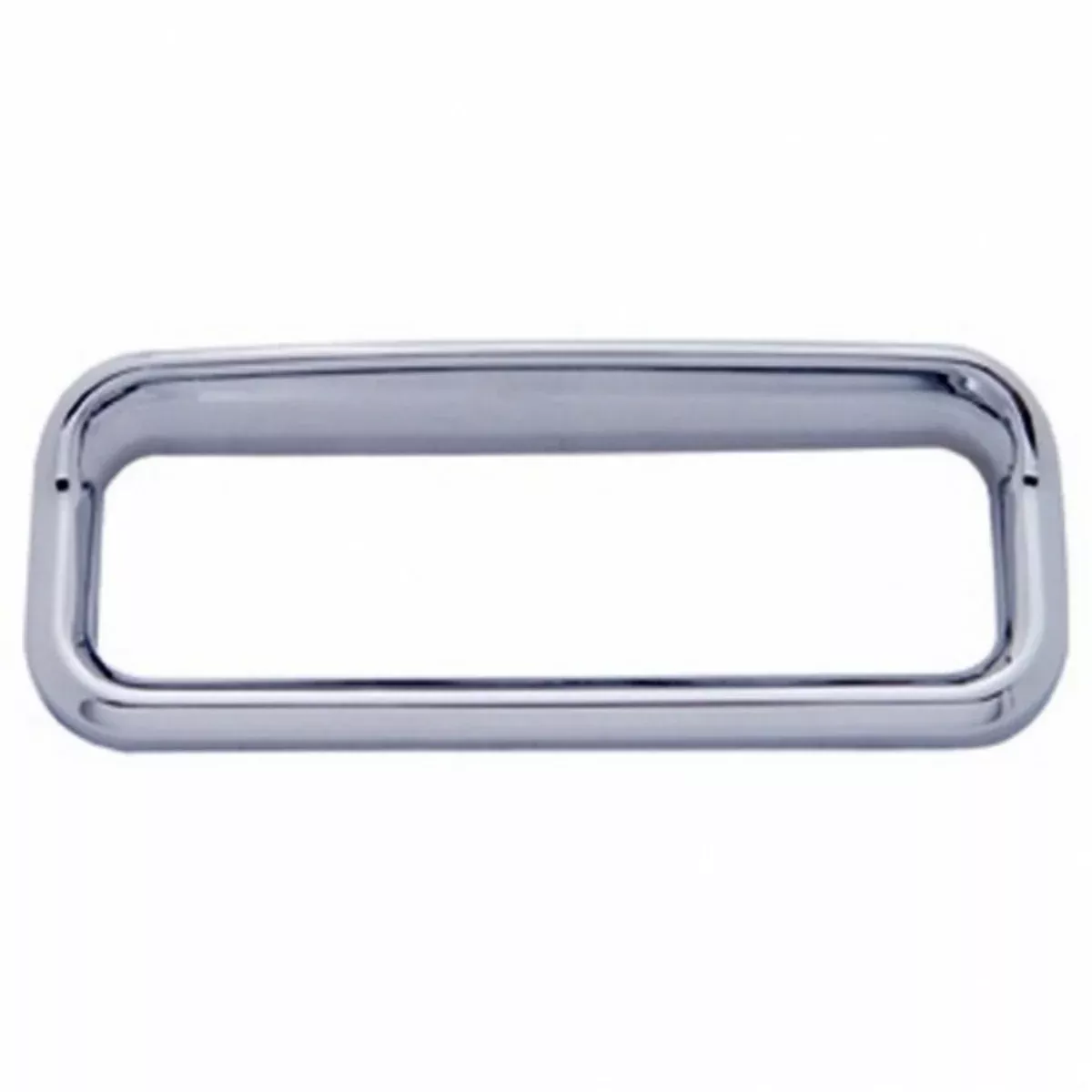Chrome Bezel For 3" X 13/16" Freightliner Glove Box Emblem 20596 UP