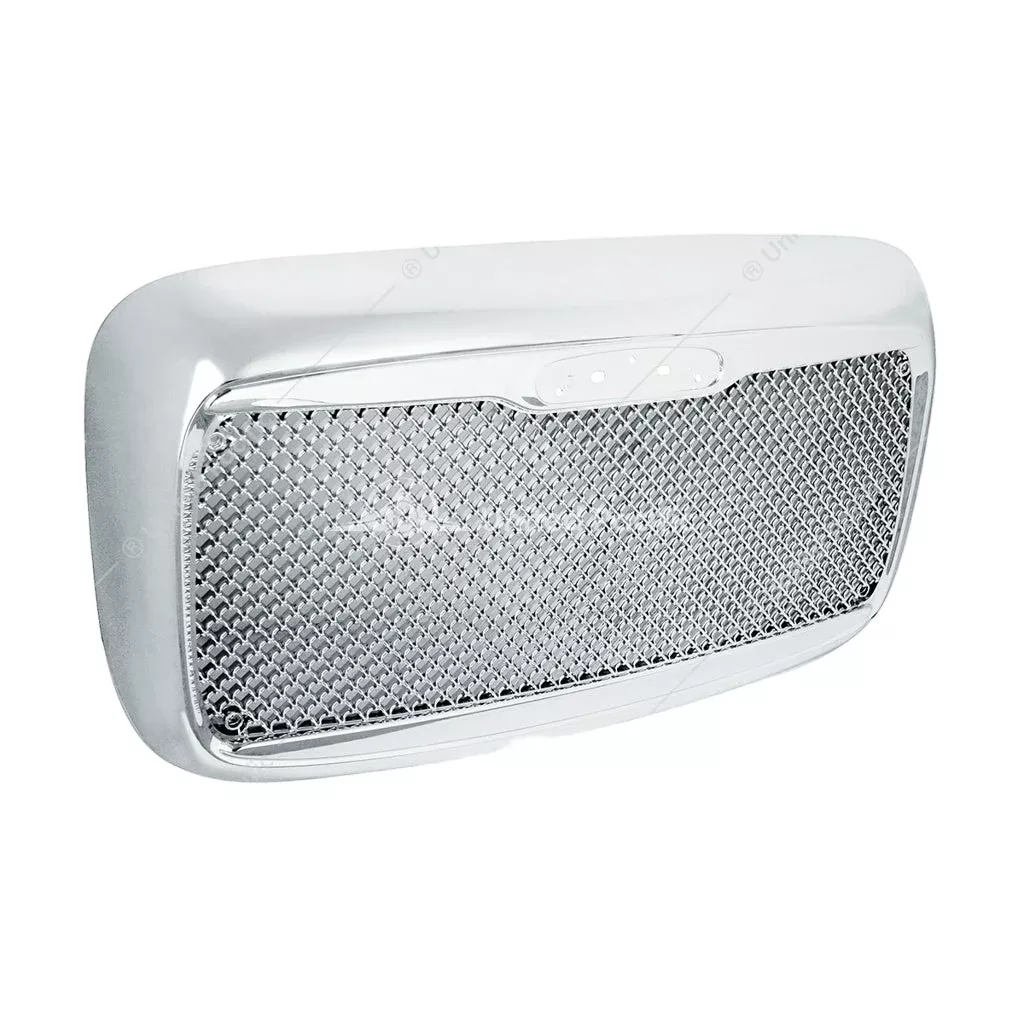 CHROME MESH STYLE GRILLE FOR FREIGHTLINER COLUMBIA 21194